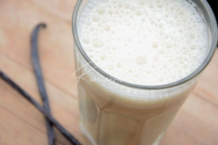 Proteinové smoothie s vanilkou