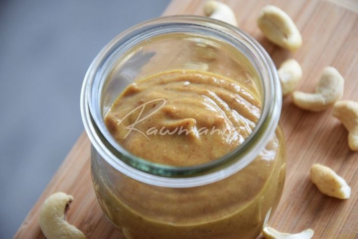 Raw karamelová poleva