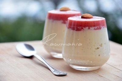 Mandlová "panna cotta"